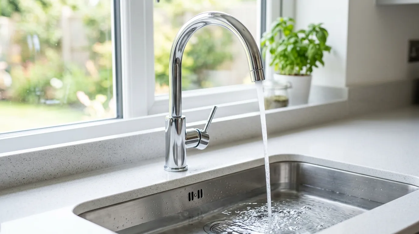 Local Plumbing Master Pros same day plumber fixing a faucet in North Druid Hills, GA